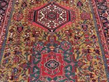 Antique Persian Karajeh Oriental Rug