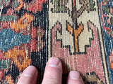 Antique Persian Bakhtiari Oriental Rug 4’2”x6’3”