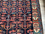 Antique Persian Bakhtiari Oriental Rug 4’2”x6’3”