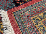 Persian Hand Knotted Ferahan Oriental Rug Square Size 9’1”x10’2”