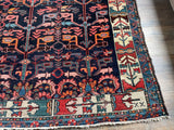 Antique Persian Bakhtiari Oriental Rug 4’2”x6’3”