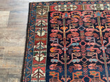 Antique Persian Bakhtiari Oriental Rug 4’2”x6’3”