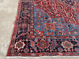 Antique Persian Karajeh Heriz Oriental Rug 8’5”x12’
