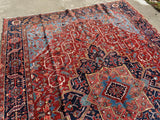 Antique Persian Karajeh Heriz Oriental Rug 8’5”x12’