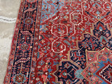 Antique Persian Karajeh Heriz Oriental Rug 8’5”x12’