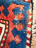 Antique 1885 Caucasian Runner Oriental Rug