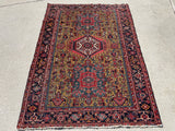 Antique Persian Karajeh Oriental Rug