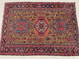 Antique Persian Karajeh Oriental Rug