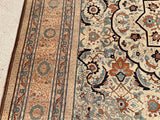 Antique Haji-Jalili Tabriz Persian Oriental Rug 9’2”x12’6” Wow!