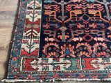 Antique Persian Bakhtiari Oriental Rug 4’2”x6’3”