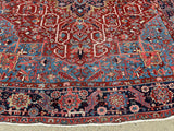 Antique Persian Karajeh Heriz Oriental Rug 8’5”x12’