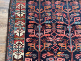 Antique Persian Bakhtiari Oriental Rug 4’2”x6’3”