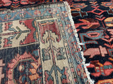 Antique Persian Bakhtiari Oriental Rug 4’2”x6’3”