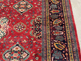 Persian Hand Knotted Ferahan Oriental Rug Square Size 9’1”x10’2”