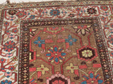 Antique Persian Bidjar Oriental Rug