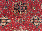 Persian Hand Knotted Ferahan Oriental Rug Square Size 9’1”x10’2”