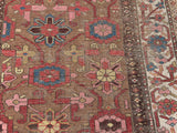 Antique Persian Bidjar Oriental Rug