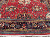 Persian Hand Knotted Ferahan Oriental Rug Square Size 9’1”x10’2”