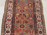 Antique Persian Bidjar Oriental Rug