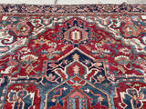 Antique Persian Karajeh Serapi Heriz Oriental Rug SOLD