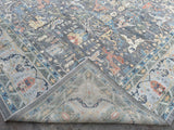 New Afghanistan Hand Knotted Oushak Design 22’8”x15’9”
