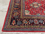 Persian Hand Knotted Ferahan Oriental Rug Square Size 9’1”x10’2”