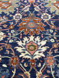 New Hand Knotted Antique Recreation of 19th Century Persian Mahal 8’11”x 12’3”