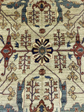 New Afghanistan Hand Knotted Antique Recreation of 19th Century Persian Garrus 11’6”x 18’