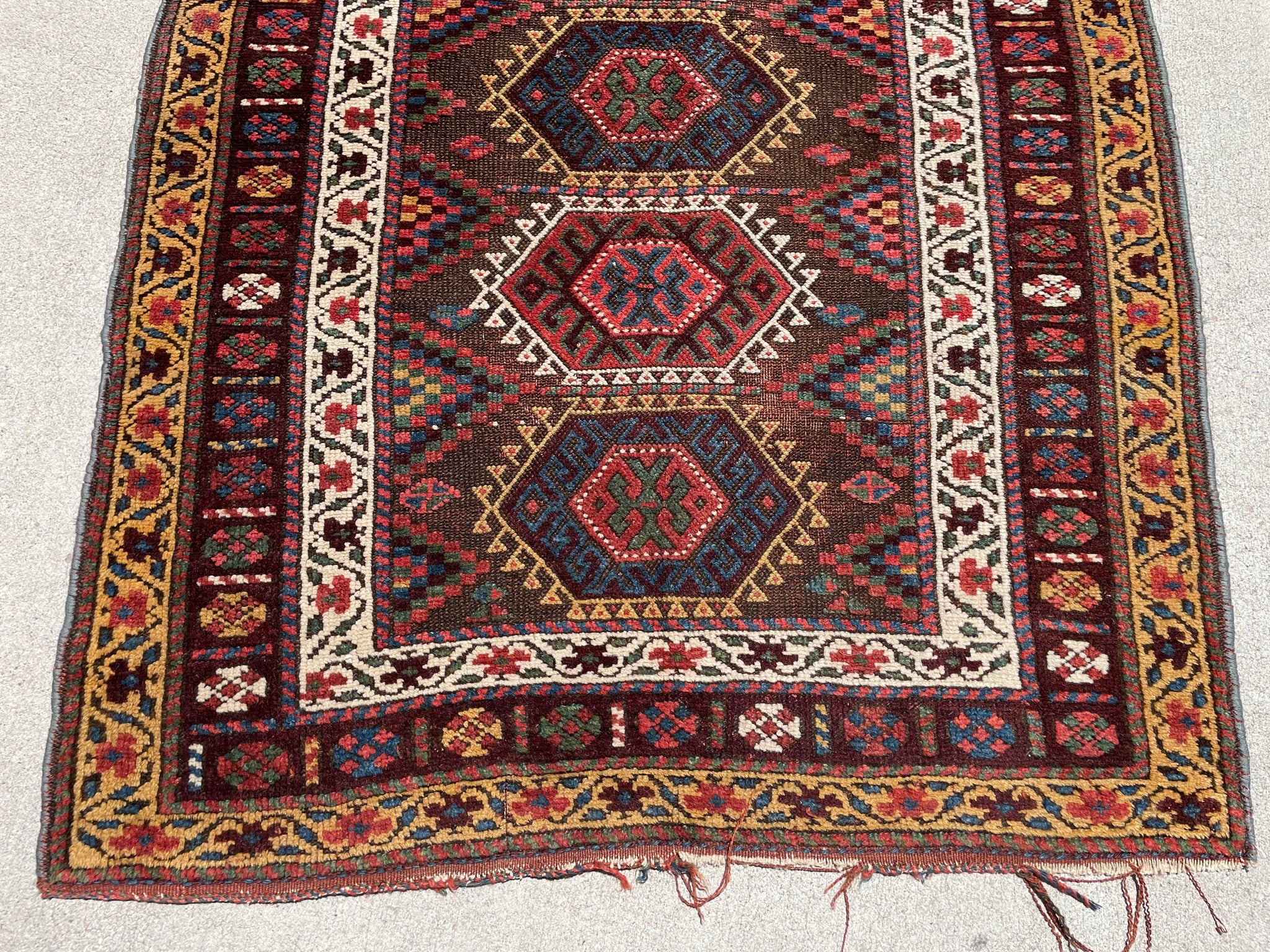 Antique Jaff Kurdish Oriental Rug 3'10”x 6'4” SOLD – RUG Curator