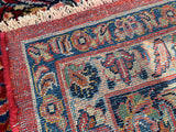 Vintage Persian Hand-Knotted Sarouk