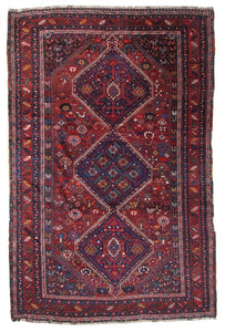 Antique Persian Rug    6'10"x 10'6"