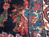 Antique Persian Bijar Oriental Carpet.  8’8”x 11’9”  SOLD