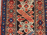 New Turkish Hand-Knotted Antique Recreation of Caucasian Prayer Rug.  6’3”x 4’4”