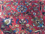 Antique Indian Tabriz Oriental Carpet 10’x 13’9”