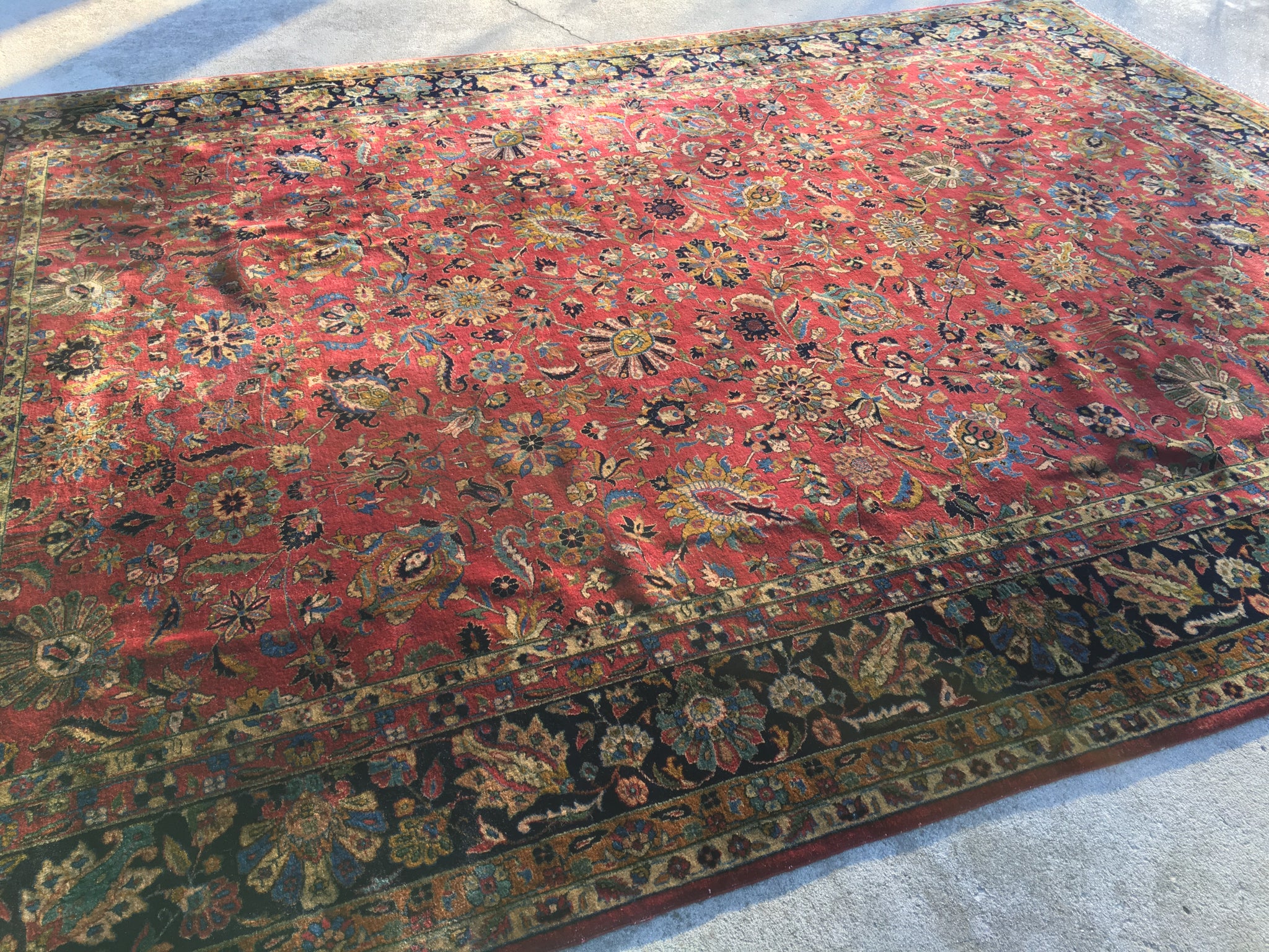 10x13 Antique Tabriz Rug – Centuries Rug Shoppe