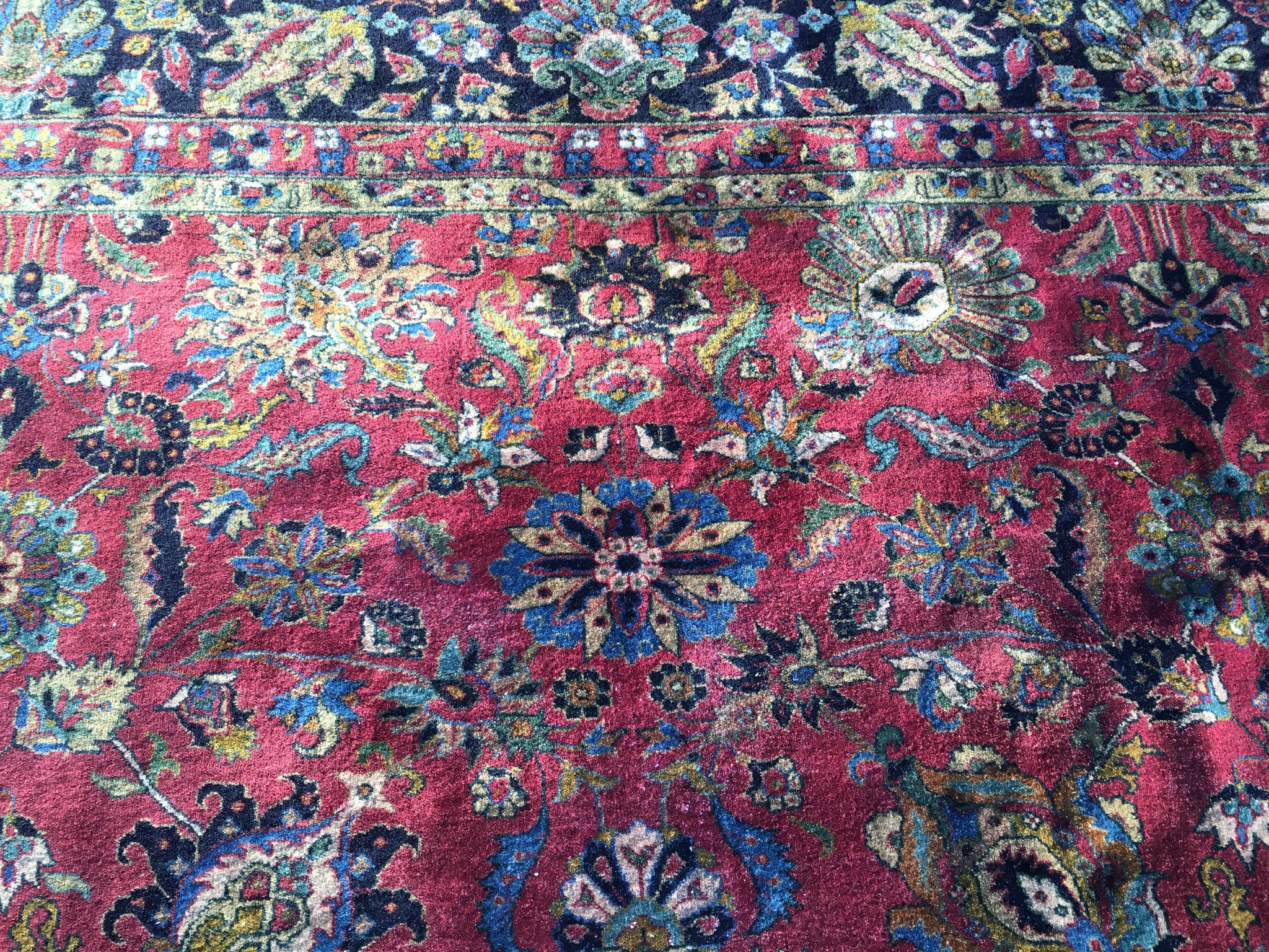 10x13 Antique Tabriz Rug – Centuries Rug Shoppe