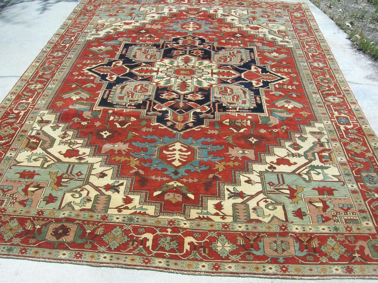 New Turkish Hand-woven Antique Reproduction Carpet Woven