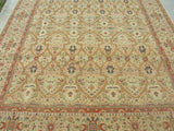 New Pakistan Hand-woven Antique Reproduction of 19th century Persian Tabriz carpet     SOLD     8'1"x 10'9"