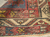 Antique Persian Bakhtiari From The 1920's.    4'3"x 6'6"