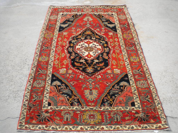 New Turkish Hand-woven Antique Reproduction Of 19th Century Persian Rug.    SOLD