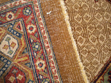 New Pakistan Hand-woven Antique Reproduction of a 19th Century Persian Rug   6'2"x 8'7"