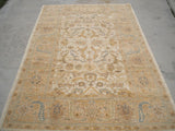 New Pakistan Hand-woven Antique Reproduction of a 19th century Turkish Oushak