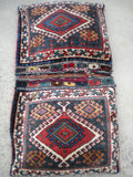Antique Persian Ghashghai Saddle Bag Rug                        SOLD