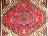Vintage Persian Hand-Knotted Village Hamadan Rug    3'2"x 5'4     SOLD