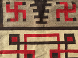 Antique Regional Navajo Rug     4'2"x 7'7"  Superb quality and condition.  SOLD