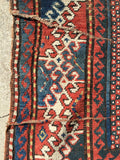 Late 1800's Antique Caucasian Tribal Rug       3'9"x 7'5"  Sold
