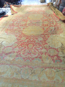 Antique Indian Amritsar Carpet    11'x 17'      SOLD