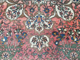 Late 1800's Antique Persian Ferahan Carpet Rug!     4'x 6'2"          SOLD