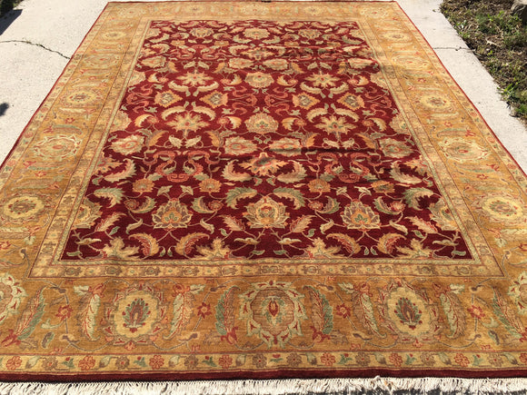 New India Hand-Knotted Jaipur Agra 10/10 Quality 9'2