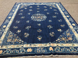 1890's Antique Hand-Knotted Peking Chinese Carpet  8'10"x 11'3"   SOLD